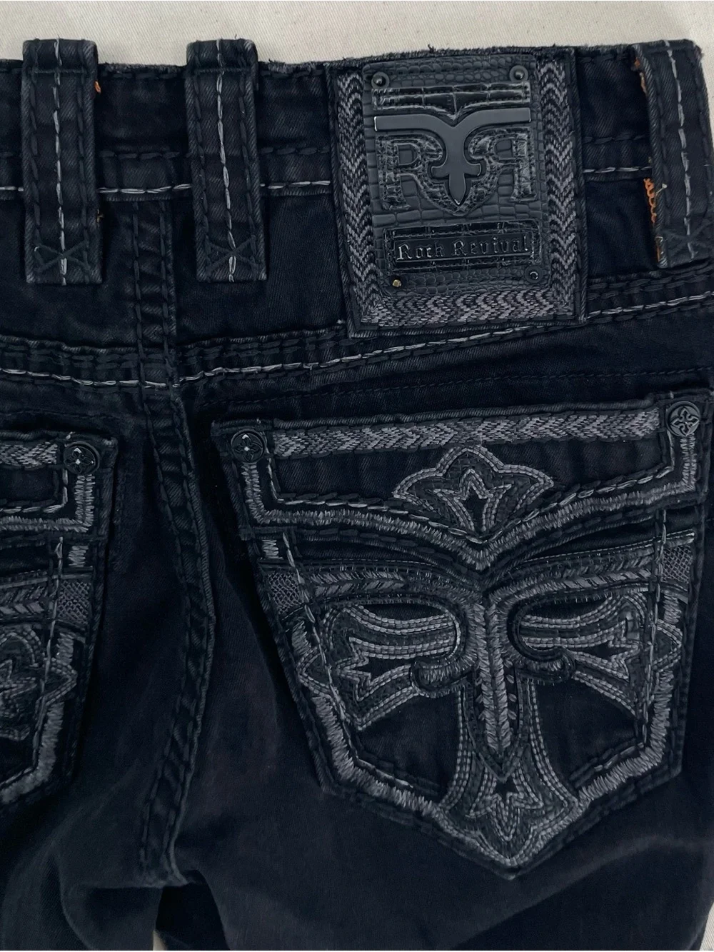 Rock Revival Black Jeans